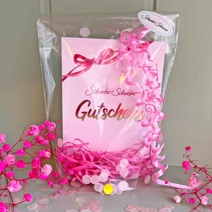 50,00 Euro - SchwesterSchwester Geschenk-Gutschein