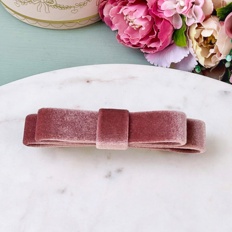 Atoden Haarspangen Mit Schleife – Süße Haarschmuck-Accessoires Für Damen & Mädchen In Beige/Rosa