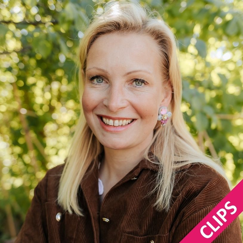 Zeitlose Soutache-Ohrclips in pastelligem Magenta, Rosa und Hellblau