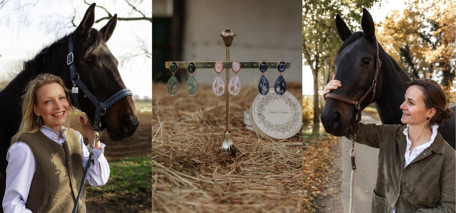 Pferde-Ohrringe von AmuseToi