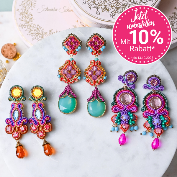 PreOrder-Soutache-Ohrringe Oktober 2025