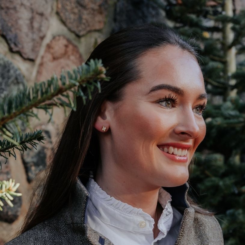 Zarte Kleeblatt-Ohrringe mit funkelnden Steinchen