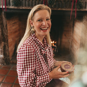 Zauberhafte Soutacheohrclips als edle Haselnuss